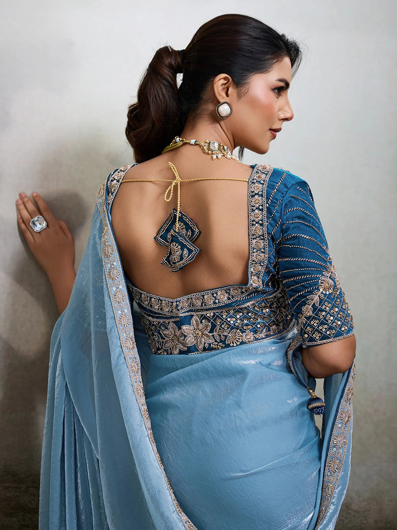 Nayoora Azure Luxe Saree