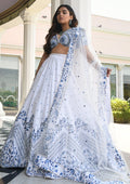 Nayoora Azure Royale Embroidered Lehenga Set