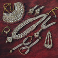 Nayoora Maroon Maharani Bridal Set