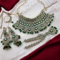 Nayoora Emerald Green Regal Jewellery Set