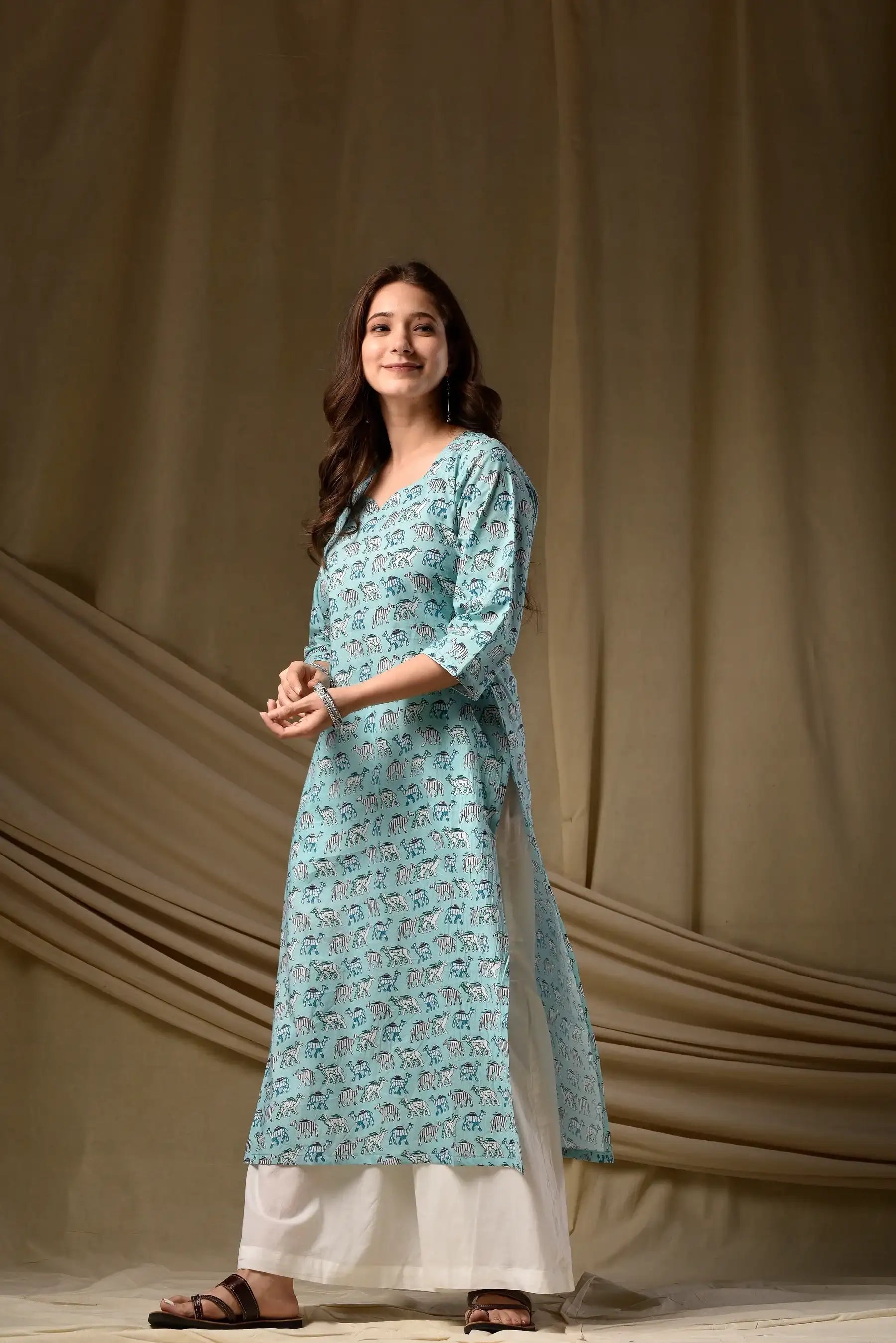 Nayoora Ocean Ira Rayon Kurti