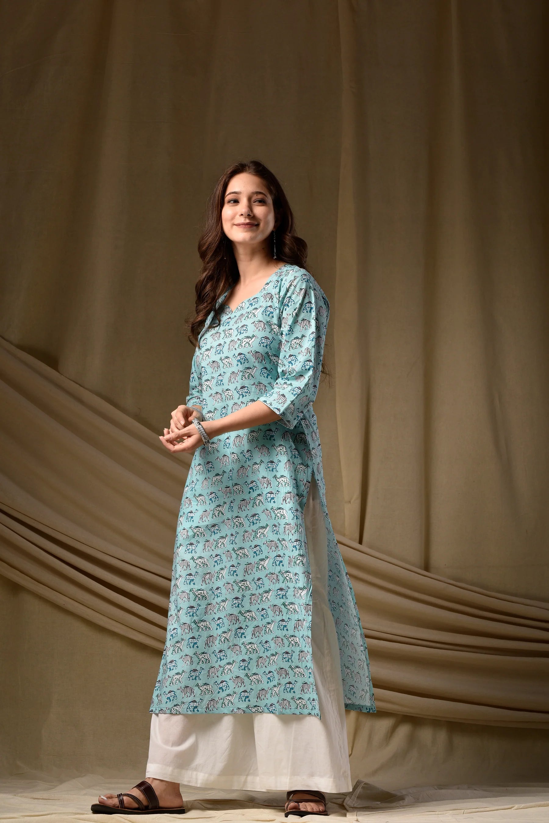 Nayoora Ocean Ira Rayon Kurti
