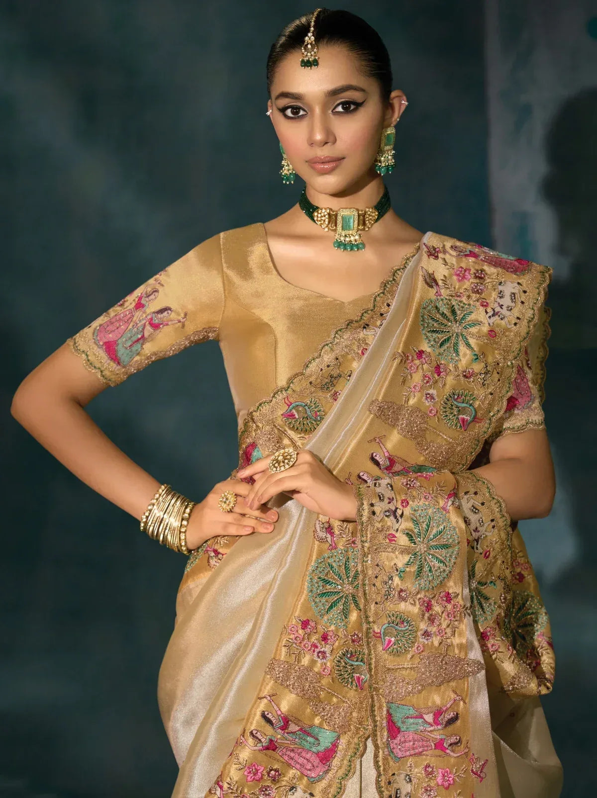 Nayoora Royale Pure Banarasi Heritage Saree - Nayoora