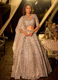 Nayoora Riyaasat Pearl & Swarovski Lehenga