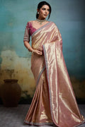 Nayoora Metallic Banarasi Tissue Saree