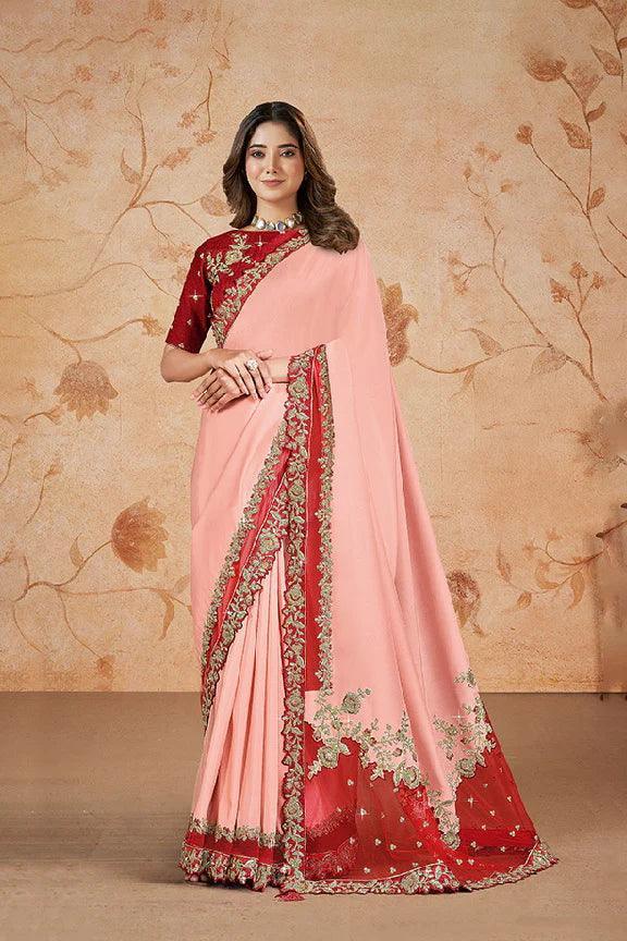 Nayoora Royal Dakshika Silk Designer Party Wear Saree - Nayoora
